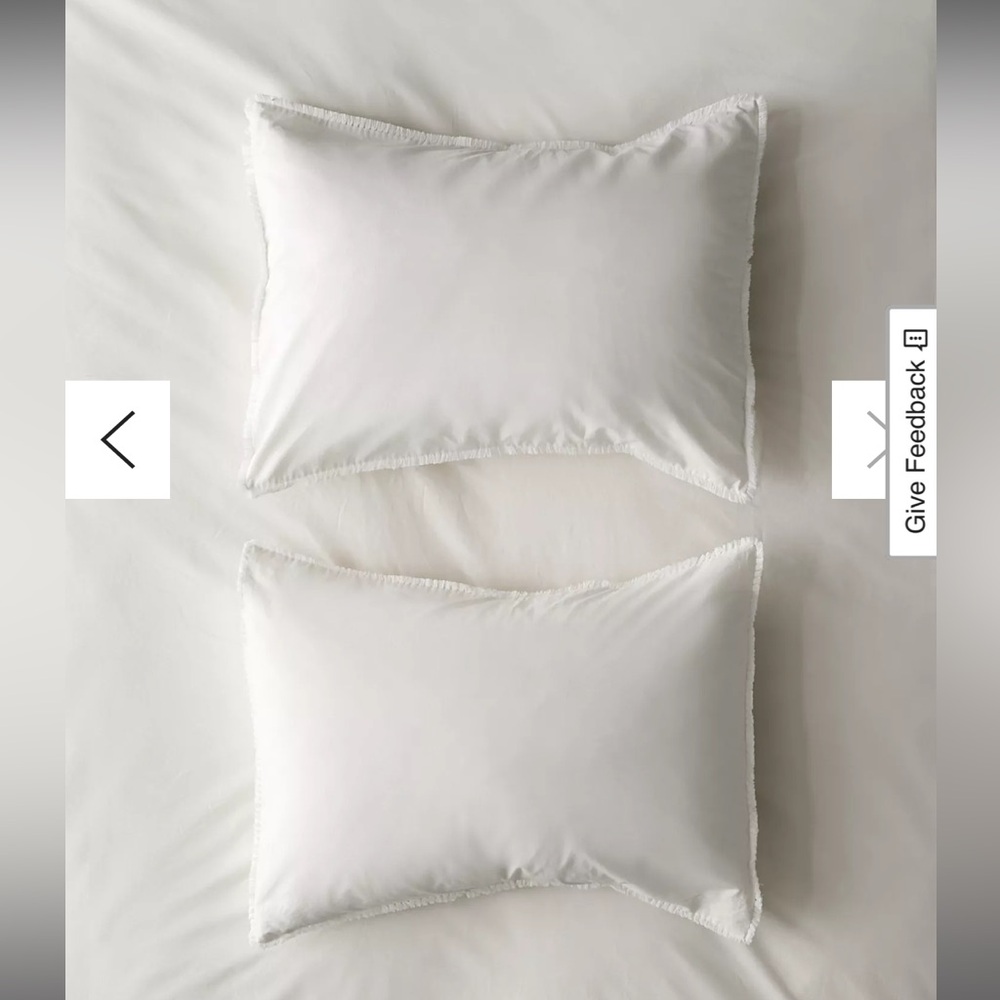NWT Urban Outfitters UO pillow sham set